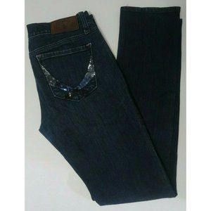 Pink Victoria's Secret Limited Edition Denim blue jeans women's pants size 4